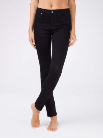 Моделирующие черные Джинсы Skinny с высокой посадкой CON-96 Lycra Моделирующие черные Джинсы Skinny с высокой посадкой CON-96 Lycra