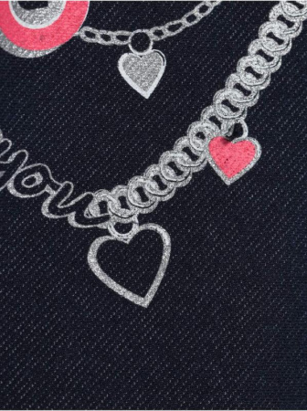 Джеггинсы с оригинальным рисунком &quot;цепочки&quot; PUNK FUN, р.98, 104-52 || Джеггінси з оригінальним малюнком &quot;ланцюжка&quot; PUNK-FUN, р. 98, 104-52