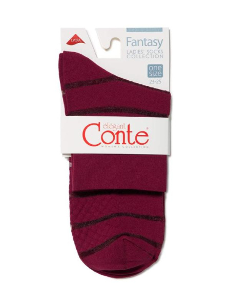 Носки с рисунком в полоску FANTASY