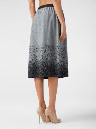 Юбка с эффектом градиента DORE || Спідниця жін. CE DORE, р.170-98, grey gradient