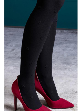 Колготки Gabriella Nelly 60 den без трусиковой части  Черный