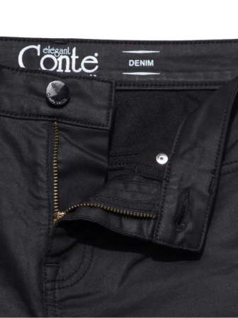 Джинсы skinny Premium coated c высокой посадкой CON-172B || Брюки джинсові жін. CE CON-172B, р.170-102, deep black Джинсы skinny Premium coated c высокой посадкой CON-172B || Брюки джинсові жін. CE CON-172B, р.170-102, deep black