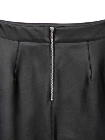 Юбка А-силуэта с напылением &quot;под кожу&quot; ALLURE || Спідниця жін. CE ALLURE, р.170-98, black