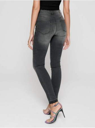 Моделирующие eco-friendly джинсы skinny с высокой посадкой CON-225 Lycra || Брюки джинсові жін. CE CON-225, р.164-106, washed black Моделирующие eco-friendly джинсы skinny с высокой посадкой CON-225 Lycra || Брюки джинсові жін. CE CON-225, р.164-106, washed black