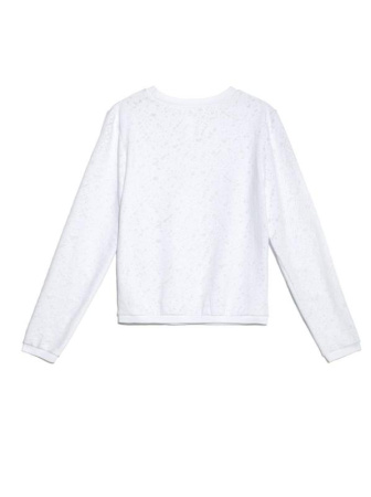 Ультракомфортный фактурный свитшот LD 888 || Джемпер жін. CE LD 888, р.170-96, white