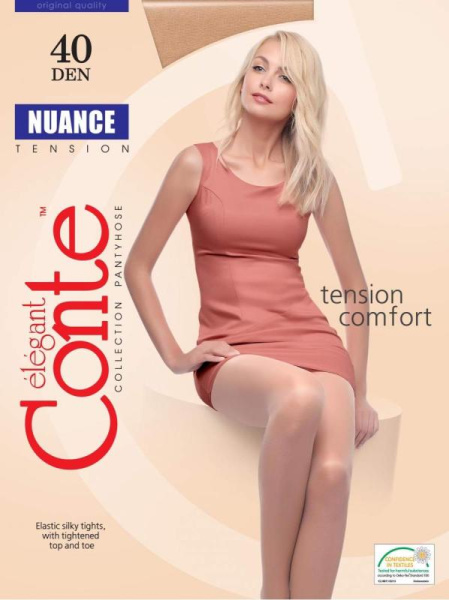 Колготки с шортиками NUANCE Conte 40 Lycra, р.4, Shade Колготки с шортиками NUANCE Conte 40 Lycra, р.4, Shade