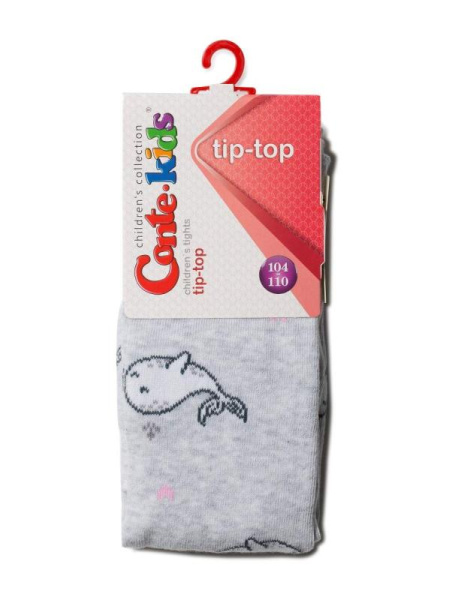 Колготки дитячі Conte Kids TIP-TOP, р. 92-98 (14), 499 світло-сірий Колготки дитячі Conte Kids TIP-TOP, р. 92-98 (14), 499 світло-сірий