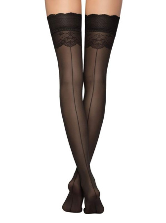 Чулки с имитацией шва сзади SENSE