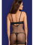 Комплект Obsessive Rebella chemise Черный