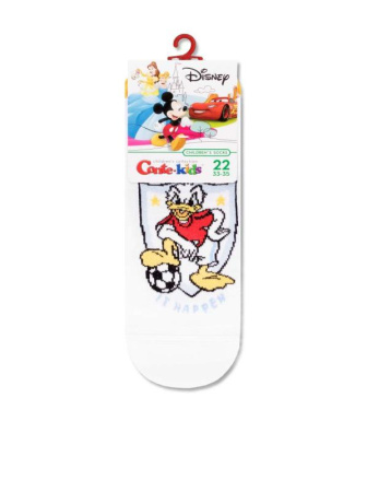 Шкарпетки дит. DISNEY (ультракороткі) 17С-171СПМ, р.20, 370 білий