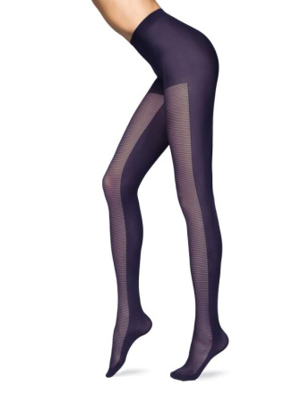 Колготки в полоску ALLIANConte Lycra, р.3, Marino