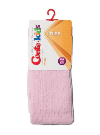 Колготки детские Conte Kids MISS 7С-80СП, р.104-110, 270 світло-рожевий || Колготки дитячі Conte Kids MISS 7С-80СП, р. 104-110, 270 світло-рожевий