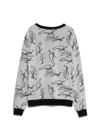 Свитшот из вискозы премиального качества LD 1042 || Джемпер жін. CE LD 1042, р.170-100, moon grey-silver