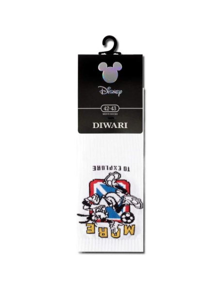 Носки муж. DW DISNEY 17С-168СПМ, р.27, 369 белый