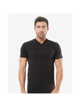 Мужская футболка Oztas A-1017, 2XL, Черный