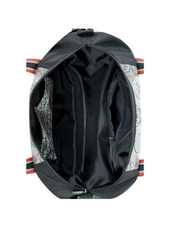 Сумка Дорожная Унисекс Exodus Skulls Черный D1404Ex011