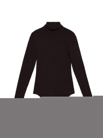 Классическая боди-водолазка в рубчик из вискозы премиального качества LBD 1030 || Боді жін. CE LBD 1030, р.164-96-102, black Классическая боди-водолазка в рубчик из вискозы премиального качества LBD 1030 || Боді жін. CE LBD 1030, р.164-96-102, black