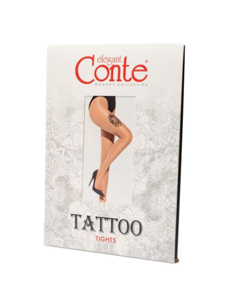 Колготки женские Conte FANTASY TATTOO 20С-17СП, р.2, 002 Bronz Колготки женские Conte FANTASY TATTOO 20С-17СП, р.2, 002 Bronz