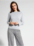 Вязаный джемпер с расклешенными рукавами LDK 059 || Джемпер жін. CE LDK059 18С-211СП, р.170-88, moon grey