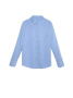 Классическая однотонная рубашка из хлопка LBL 1041 || Блуза жін. CE LBL 1041, р.170-92-98, light blue