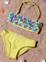 Купальник с воланами SUMMER || Костюм купальний для дівчат СE SUMMER, р.98,104-52, yellow tropic Купальник с воланами SUMMER || Костюм купальний для дівчат СE SUMMER, р.98,104-52, yellow tropic