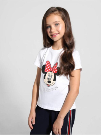 Ультрамодная футболка с мерцающими стразами Disney DD 960