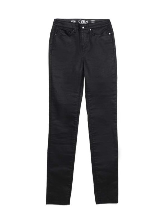 Джинсы skinny Premium coated c высокой посадкой CON-172B || Брюки джинсові жін. CE CON-172B, р.170-102, deep black Джинсы skinny Premium coated c высокой посадкой CON-172B || Брюки джинсові жін. CE CON-172B, р.170-102, deep black