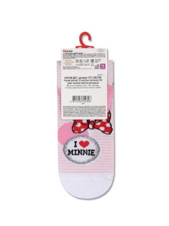 Шкарпетки дит. DISNEY 17С-126СПМ, р.22, 350 світло-рожевий