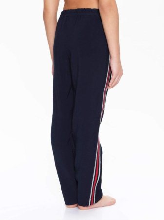 Брюки c трендовыми лампасами MINI GLEAM || Брюки для дів. CE MINI GLEAM, р.140-76-66, dark navy