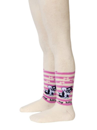 Колготки детские Conte Kids SOF-TIKI 7С-38СП, р.62-74, 390 кремовий