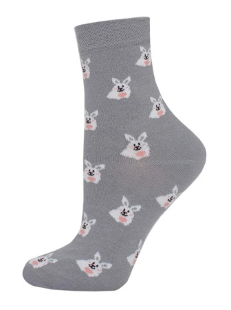 ШКАРПЕТКИ ДИТЯЧІ 3081, р.21-22, 147 СВ.СІРИЙ