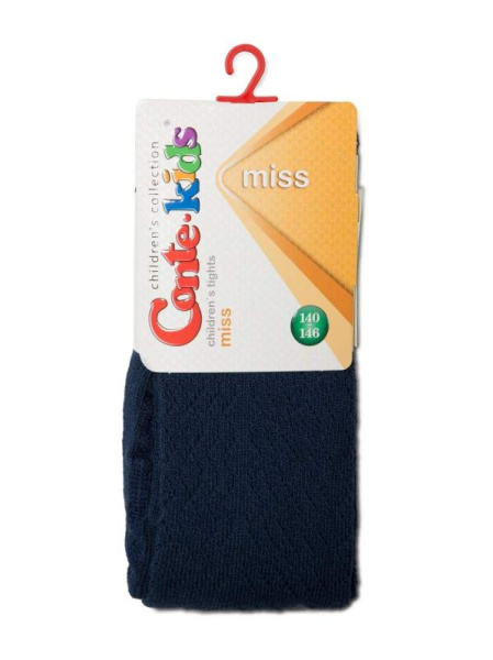 Колготки дитячі Conte Kids MISS 7С-80СП, р. 150-152, 273 темно-синій Колготки дитячі Conte Kids MISS 7С-80СП, р. 150-152, 273 темно-синій