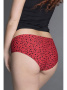 Полные трусики Julimex Simple Amore Красно-черный || Полные трусики Julimex Simple Amore Красно-черный