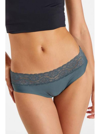 Полные трусики Julimex Hipster Шалфей