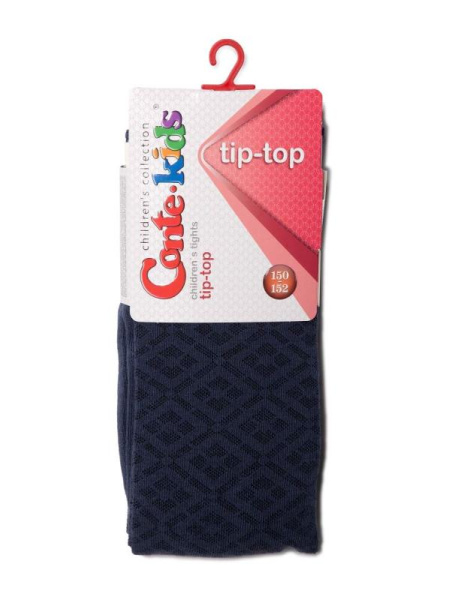 Колготки дитячі Conte Kids TIP-TOP, р. 140-146, 414 темний джинс Колготки дитячі Conte Kids TIP-TOP, р. 140-146, 414 темний джинс