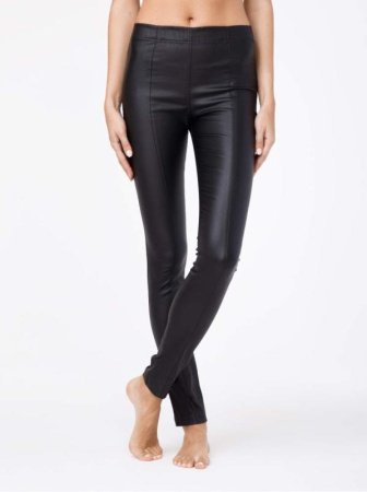 Эффектные леггинсы &quot;под кожу&quot; GLORY, р.170-96-104, Nero