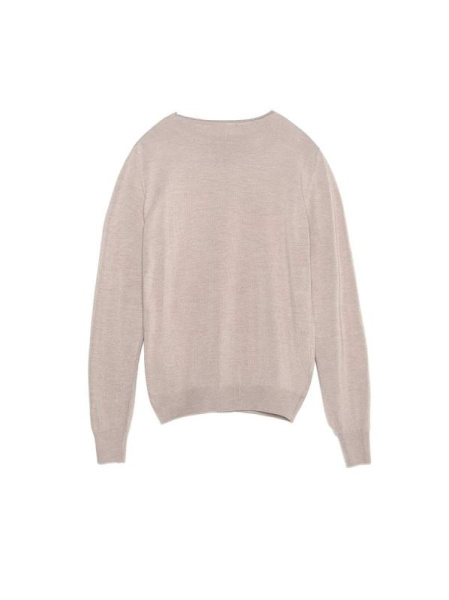 Вязаный джемпер из пряжи с вискозой премиального качества LDK 053