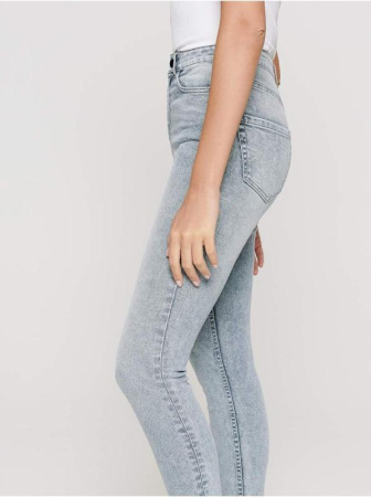 Моделирующие джинсы skinny с супервысокой посадкой CON-216 Lycra || Брюки джинсові жін. CE CON-216, р.170-90, acid washed grey Моделирующие джинсы skinny с супервысокой посадкой CON-216 Lycra || Брюки джинсові жін. CE CON-216, р.170-90, acid washed grey