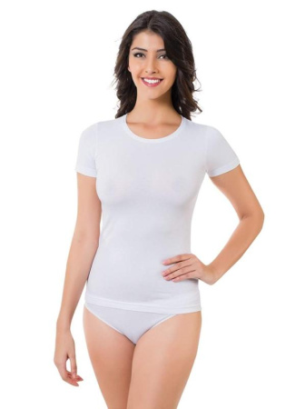 Женская футболка Oztas A-2654, S, Черный