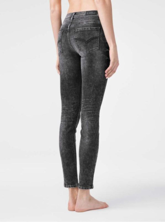 Моделирующие eco-friendly джинсы skinny со средней посадкой CON-173 || Брюки джинсові жін. CE CON-173, р.170-90, washed black Моделирующие eco-friendly джинсы skinny со средней посадкой CON-173 || Брюки джинсові жін. CE CON-173, р.170-90, washed black