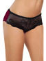 Полные трусики ORO Giulietta 2216 Бургундово-черный