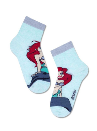 Шкарпетки дит. CK DISNEY (принцеси) 17С-138СПМ, р.18, 387 світло-сірий