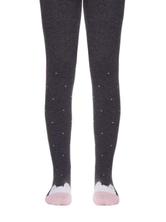 Колготки дитячі Conte Kids TIP-TOP 18С-266СП, р. 104-110 (16), 504 темно-сірий