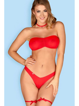 Костюм Obsessive Kissmas set Красный Костюм Obsessive Kissmas set Красный