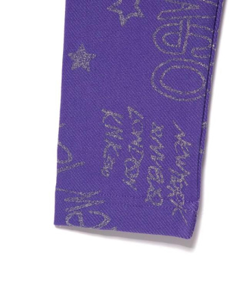 Леггинсы GRAFFITY с сияющими надписями, р.140, 146-76 || Легінси GRAFFITY з сяючими написами, р. 140, 146-76