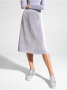 Велюровая юбка с плиссировкой MADEMOISELLE || Спідниця жін. CE MADEMOISELLE, р.164-98, lilac grey