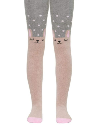 Колготки детские Conte Kids SOF-TIKI 7С-38СП, р.128-134 (20), 522 бежевий