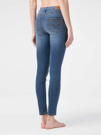 Ультракомфорные eco-friendly джинсы skinny со средней посадкой CON-182 || Брюки джинсові жін. CE CON-182, р.164-102, authentic blue Ультракомфорные eco-friendly джинсы skinny со средней посадкой CON-182 || Брюки джинсові жін. CE CON-182, р.164-102, authentic blue