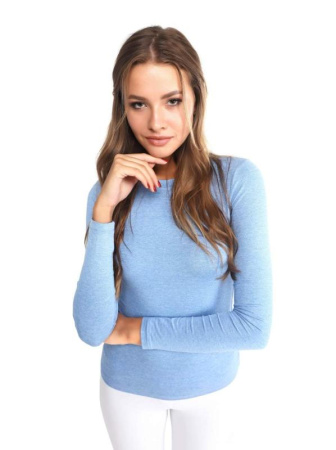 Базовый джемпер из вискозы LD 602 || ВТЖ Джемпер жін. CELG LD 602, р.170,176-100, латте