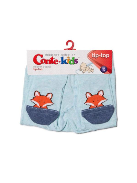 Колготки детские Conte Kids TIP-TOP, р.80-86, 440 блідо-бірюзовий Колготки детские Conte Kids TIP-TOP, р.80-86, 440 блідо-бірюзовий